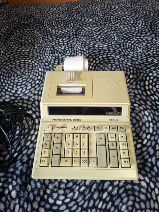 Calculadora Impresora Mercury 2600 Profesional