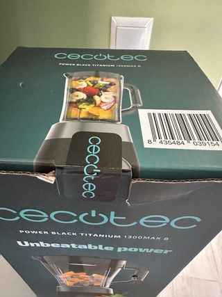 Cecotec Power Black Titanium 1300W Licuadora