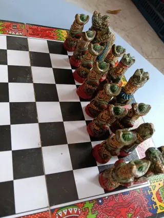 Ajedrez Artesanal Inca