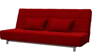 Sofá Cama Ikea Rojo (2 unidades)