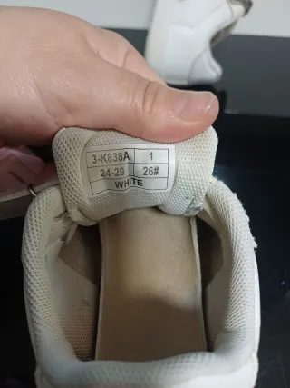 Lote zapatillas niño talla 26 usadas