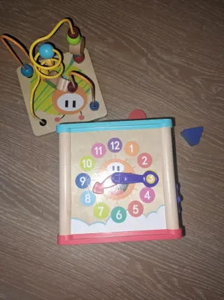 Juguetes de madera para bebés