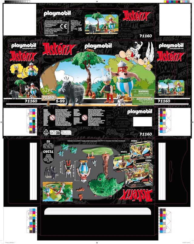 Playmobil 71160 Astérix Caza Jabalí