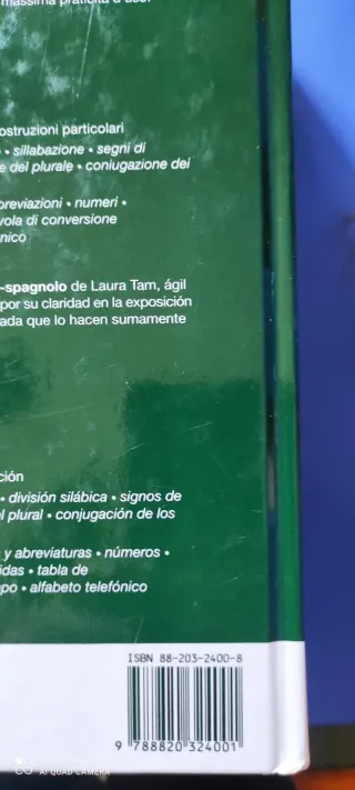 Dizionario spagnolo-italiano ­Diccionario itali...