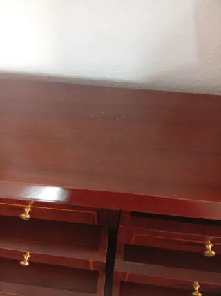 Mueble escritorio antiguo de madera