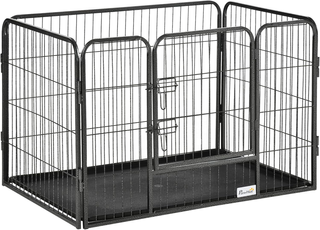 Box per Cani Recinzione in Metallo per Animali con