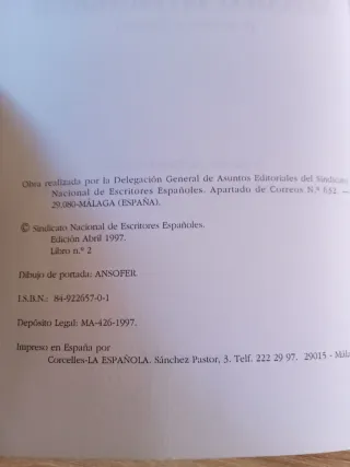 Mosaico literario 1997