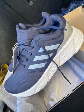 Zapatillas Adidas Nuevas Azul y Blanco