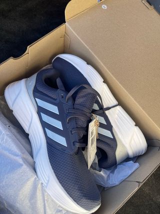 Zapatillas Adidas Nuevas Azul y Blanco