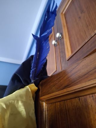 Disfraz Paje Real Azul/Rojo y Dorado