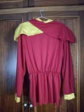 Disfraz Paje Real Azul/Rojo y Dorado