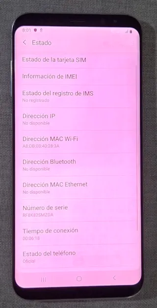 Samsung Galaxy S8+ in ottime condizioni
