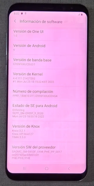 Samsung Galaxy S8+ in ottime condizioni