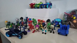 Lote Figuras y Vehículos PJ Masks