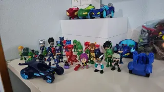Lote Figuras y Vehículos PJ Masks