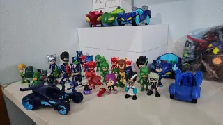 Lote Figuras y Vehículos PJ Masks