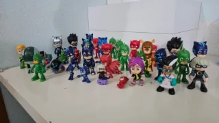 Lote Figuras y Vehículos PJ Masks