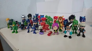 Lote Figuras y Vehículos PJ Masks