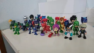 Lote Figuras y Vehículos PJ Masks
