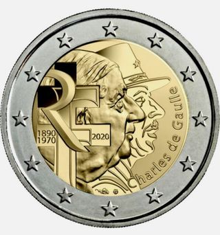 Moneda Conmemorativa Francia 2020