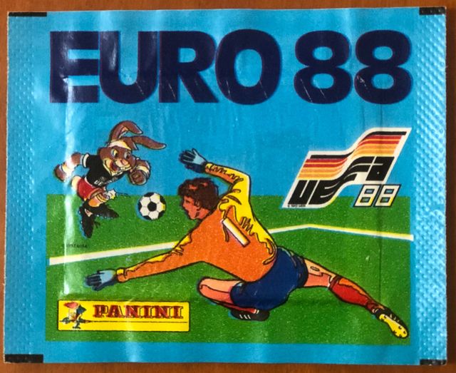 Sobre sin abrir - Euro 88 de Panini