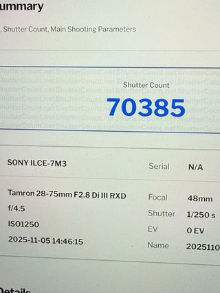 Sony A7III Cámara + Accesorios