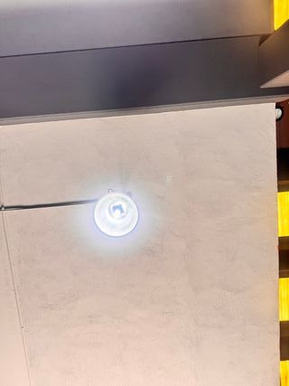 Foco industrial metálico