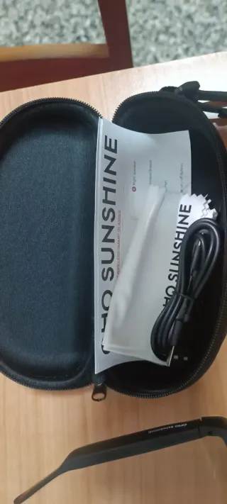 Gafas+recibir llamadas vía Bluetooth