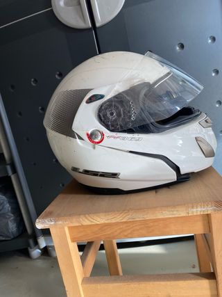 Cascos de moto usados. los tres 25€