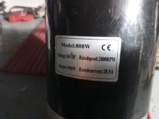 Motor Eléctrico 800W 36V DC
