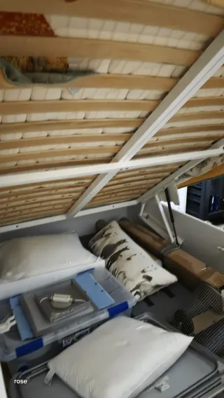 Canapé abatible Ikea Brimnes