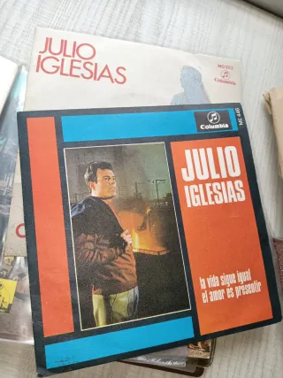Lote 2 Discos Vinilo Julio Iglesias