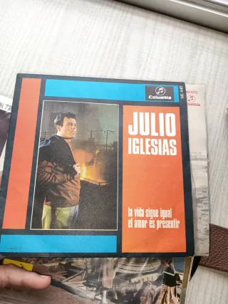 Lote 2 Discos Vinilo Julio Iglesias
