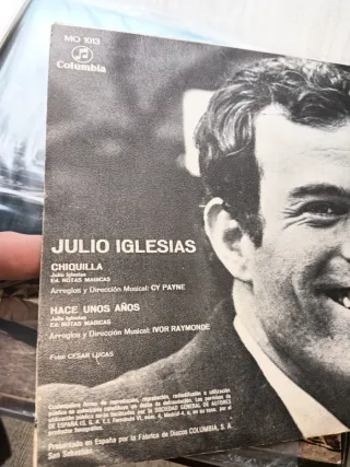 Lote 2 Discos Vinilo Julio Iglesias