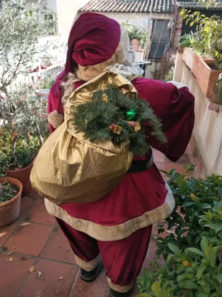 Papa Noel Grande Vintage
