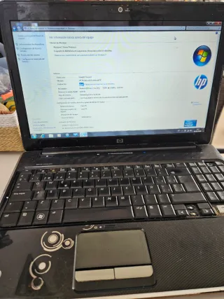 Ordenador portátil HP Negro