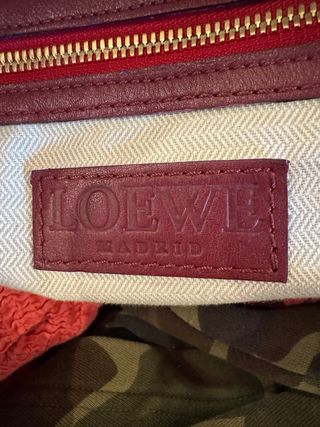 Bolso Loewe Granate Piel