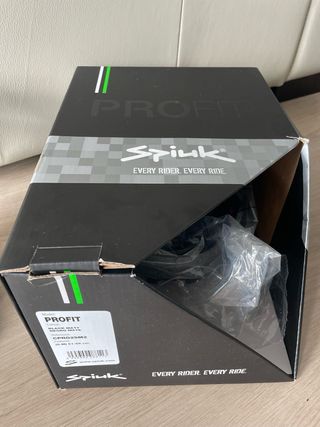 Casco Spiuk Negro y Dorado