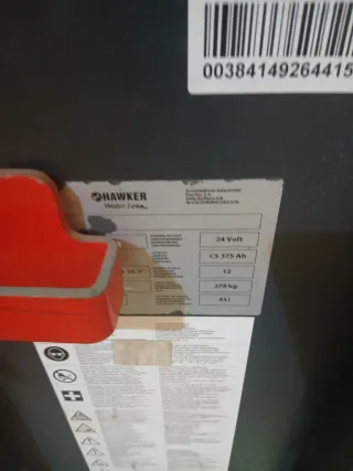 Transpaleta Eléctrica con plataforma..