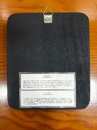 Placa Decorativa Estilo Azteca