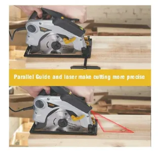 Sierra Circular Ginour 1500W Nueva