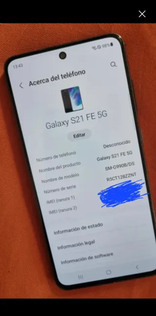 Samsung Galaxy S21 FE 5G + Custodia