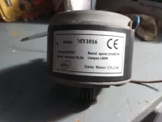 Motor Eléctrico MY1016 24VDC 180W