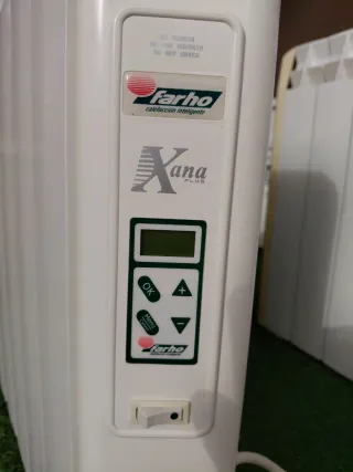 6 Radiadores pared FARHO 770 w  Con  programador