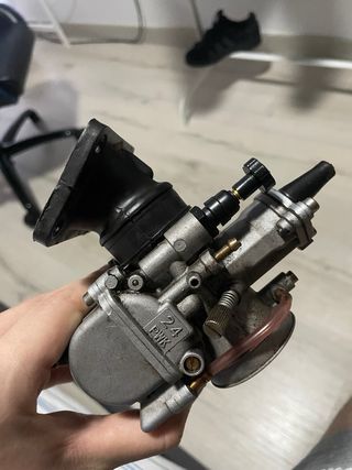 Carburador 24mm PWK con tobera y láminas Italkit