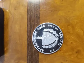 Moneda Plata 20 Pesos Cubanos Che Guevara