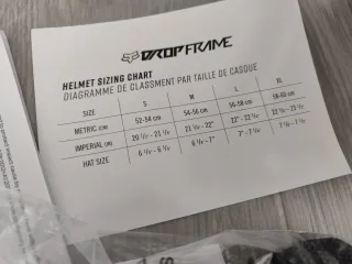 Casco Enduro Fox Dropframe MTB Taglia M