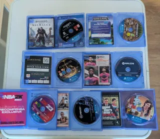 Colección Juegos PS4: Elden Ring, FIFA 23, GTA V..