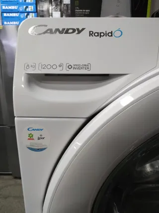 Lavadora Candy RO1284DWME/1-S Carga Frontal