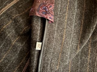 Giacca Brunello Cucinelli grigia gessata